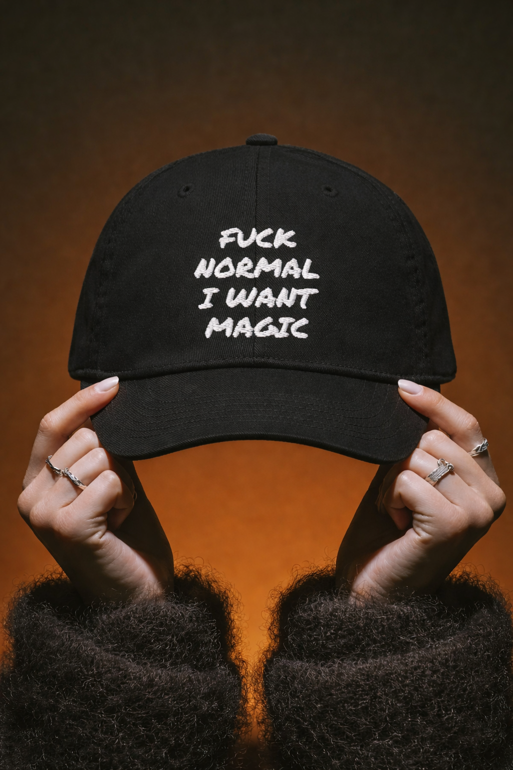 Fuck normal, dad hat